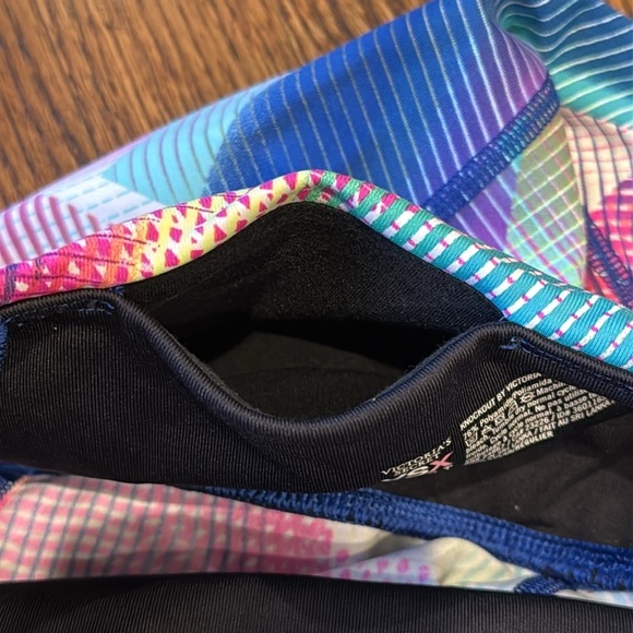 Victoria's Secret Sport Knockout Capri Leggings VSX - Women’s Small High Waist - Picture 5 of 7